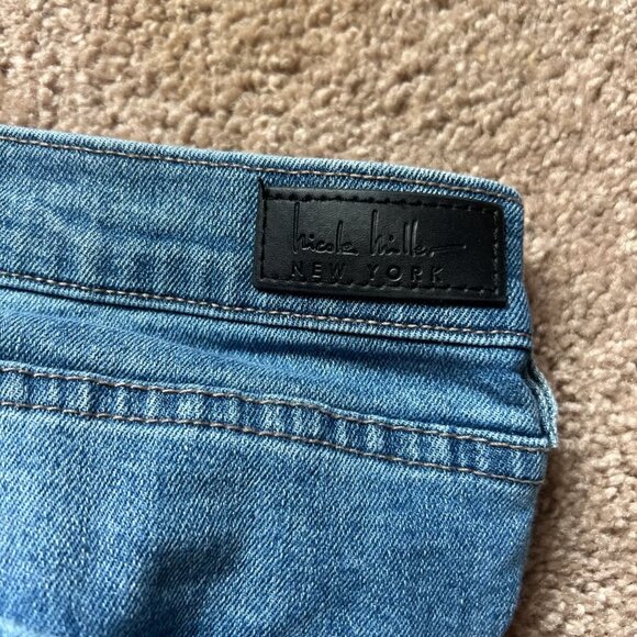 Nicole Miller Women’s Soho High Rise Bootcut Distressed Jeans Size 14 - Picture 5 of 5